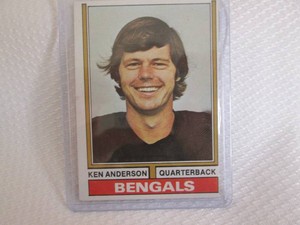 1974 Topps Ken Anderson Card...