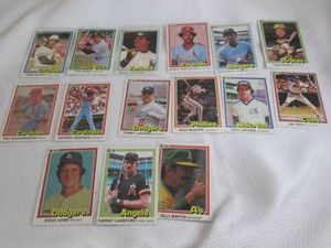 1981 Donruss Baseball Cards...