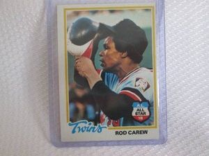 1978 Topps Rod Carew Card...