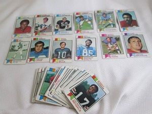 1973 Topps Football Cards...