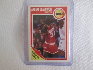 1999-90 Fleer Akeem Olajuwon Card...