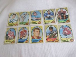 1970 Topps Football Cards...