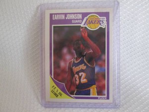 1989-90 Fleer Earvin Johnson Card...
