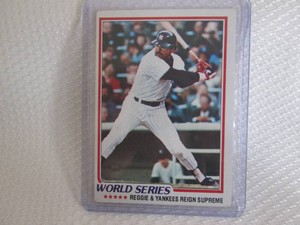 1978 Topps Reggie Jackson Card...
