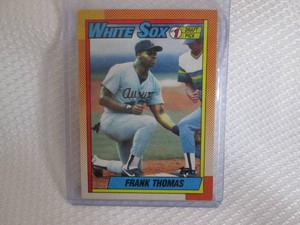 1990 Topps Frank Thomas Rookie Card...