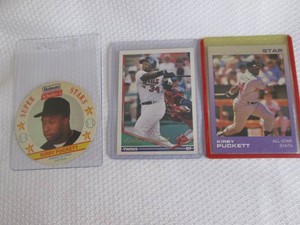 Kirby Puckett Cards...
