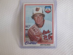 1978 Topps Jim Palmer Card...
