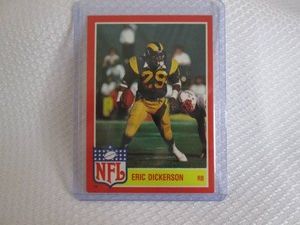 1985 Topps Eric Dickerson NFL Star ...