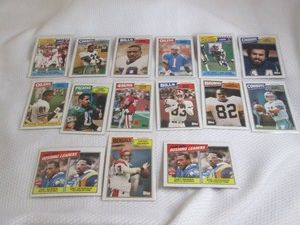 1987 Topps Football Cards...