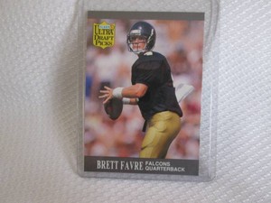 1991 Ultra Brett Favre Rookie Card...