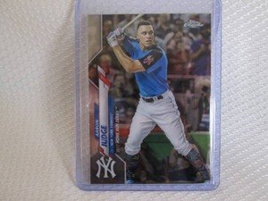 2020 Chrome Aaron Judge Card...