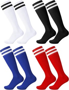 4 Pairs Kids Football Socks