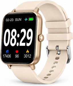 $22 Choiknbo Smart Watch Fitness Tracker for Men Women with Pedometer Step Counter Tracker for Walking, Heart Rate Monitor, Sleep Monitor, Blood Oxygen, Senior Friendly, IP68 Waterproof