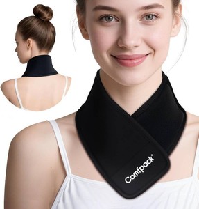 Comfpack Neck Ice Pack Wrap, Flexible Gel Ice Pack for Neck, Wrists, Head