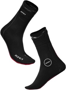 $50 ZONE3 Neoprene Heat-Tech Warmth Swim Socks for MenWomen Open Water Swimming, Diving, Snokeling Thermal Wetsuit Socks Size Medium