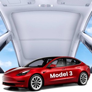 $50 REEVAA Tesla Model 3 (2026-2020) Sunshade Roof Accessories, Gray
