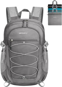 $35 WATERFLY Small Lightweight Packable Backpack, Mini Foldable Travel Daypack (missing mini bags)