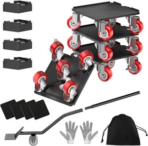 $50 LOYAL TIGER Furniture Dolly, 2000LBS Furniture Movers with Wheels