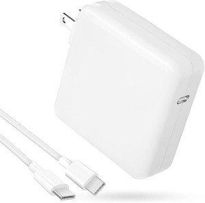 $22 Mac Book Pro Charger - 118W USB C Charger Fast Charger Compatible with MacBook ProAir, M1 M2 M3 M4 M5, iPad Pro, Samsung Galaxy, and More USB-C Devices(6.6 ft Cable Included)