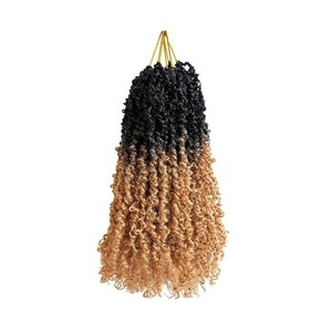 $43 14 Inch Pre-Looped Yanky Twist Crochet Hair, 30 StrandsPc, Mini Passion Twists, Senegalese Braiding Hair (OT27, 8 PcsPack)