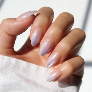 $20 Glamnetic Press On Nails - Short Almond, Velvet Fake Nails 30 Pc Full Kit