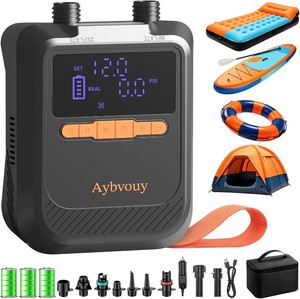 $100 Paddle Board Electric Pump,Rechargeable SUP Paddle Board Pump