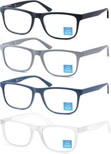 $20 Blue Light Blocking Reading Glasses Men Large Wide Oversized Square Computer Readers Glasses for Big HeadLarge Face
