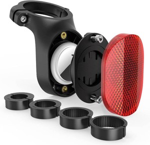 $20 Bike AirTag Holder, IP68 Waterproof Hidden Seatpost Reflector Mount
