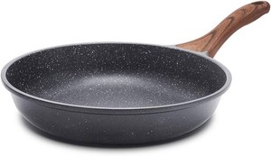 $38 SENSARTE 12.5 Inch Nonstick Frying Pan Skillet, Swiss Granite Coating Omelette Pan, Healthy Stone Cookware, PFOA Free