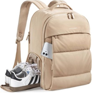 $33 BAGSMART Travel Backpack for Women, Gym Backpack with Shoe Compartment