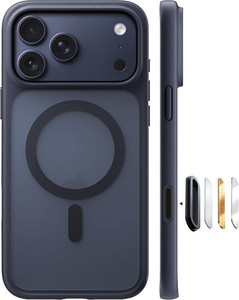 $26 TORRAS Stronger Magnetic & Shockproof for iPhone 17 Pro Max Case Black