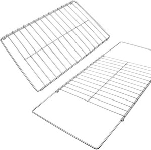 $30 2Pack Adjustable Extendable Oven Rack, Wire Racks, Universal Telescopic Oven Cooker Shelf Rack For Whirlpool Frigidaire GE Kenmore Ovens. Adjusts from 14.5 Inches - 25.5 Inches Wide.