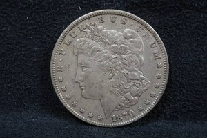 1879-P US Morgan Silver Dollar Coin