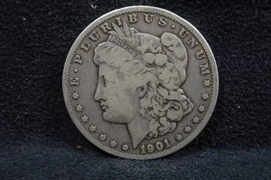 1901-O US Morgan Silver Dollar Coin
