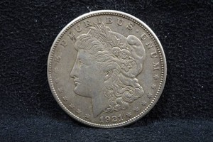 1921-P US Morgan Silver Dollar Coin
