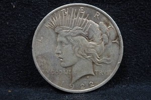 1922-P US Peace Silver Dollar Coin