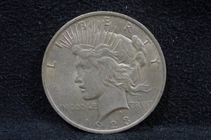 1923-P US Peace Silver Dollar Coin