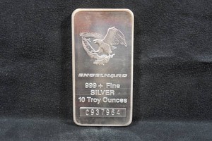 Engelhard 10 Troy Ounce Silver Bar