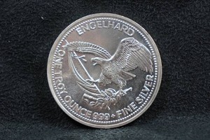 1984 Engelhard American Prospector One Troy Ounce Silver Coin