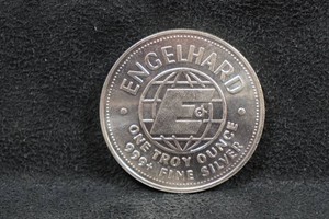 1982 Engelhard American Prospector One Troy Ounce Silver Coin
