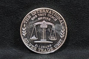 International USS Constitution One Troy Ounce Silver Coin