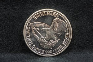 1984 Engelhard American Prospector One Troy Ounce Silver Coin