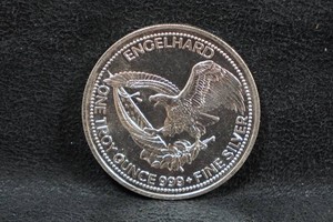 1984 Engelhard American Prospector One Troy Ounce Silver Coin