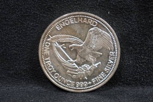 1985 Engelhard American Prospector One Troy Ounce Silver Coin