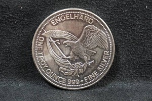 1984 Engelhard American Prospector One Troy Ounce Silver Coin