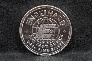 1984 Engelhard American Prospector One Troy Ounce Silver Coin