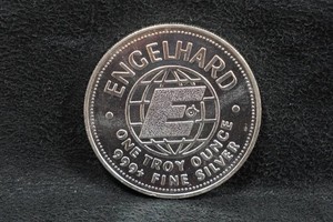 1984 Engelhard American Prospector One Troy Ounce Silver Coin