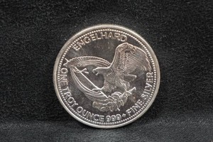 1985 Engelhard American Prospector One Troy Ounce Silver Coin