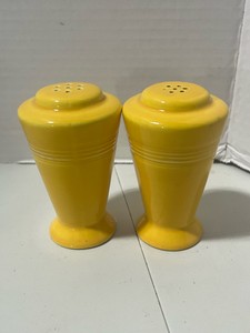 Pair of Homer Laughlin Harliquin S&P