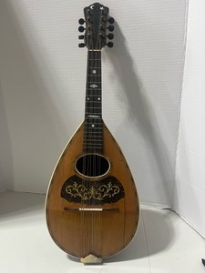 Antique Bowl-Back 8 String Mandolin Late 19th Century